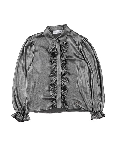GAëLLE Paris Solid color shirts & blouses Lead 100% PES - Polyethersulfone