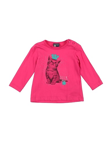 LOSAN T-shirt Fuchsia 100% Cotton
