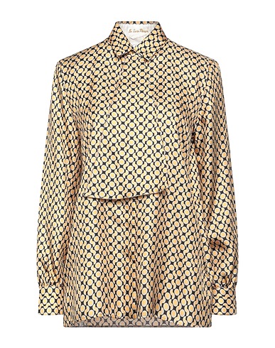 LE SARTE PETTEGOLE Patterned shirts & blouses Marigold 100% Cotton