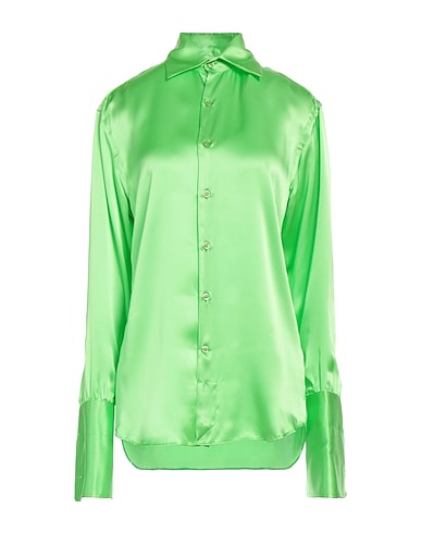WOERA Silk shirts & blouses Lime green 100% Silk