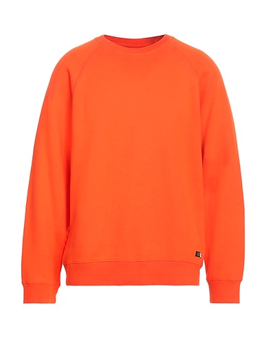 EDWIN Sweatshirt Orange 100% Cotton