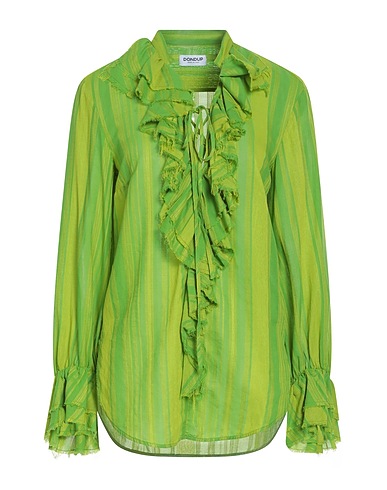 DONDUP Top Light green 50% Cotton, 50% Viscose