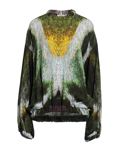 DEL CORE Top Green 100% Viscose, Acetate, Silk