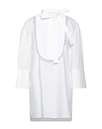 VALENTINO GARAVANI Top White 100% Cotton, Silk