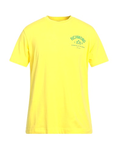 JOHN RICHMOND T-shirt Yellow 95% Cotton, 5% Lycra®