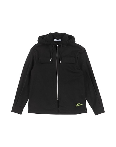 GAëLLE Paris Patterned shirt Black 97% Cotton, 3% Elastane