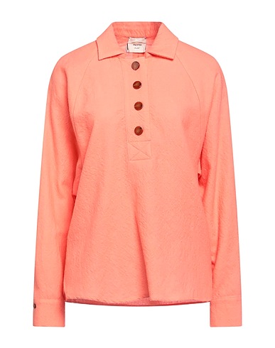 ALYSI Solid color shirts & blouses Salmon pink 100% Virgin Wool