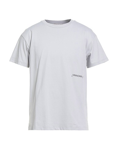 HINNOMINATE T-Shirt Hellgrau 100% Baumwolle