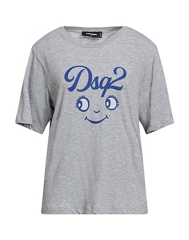 DSQUARED2 T-shirt Grey 88% Cotton, 12% Viscose