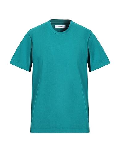 GRIFONI Basic T-Shirt Deep teal 100% Cotton