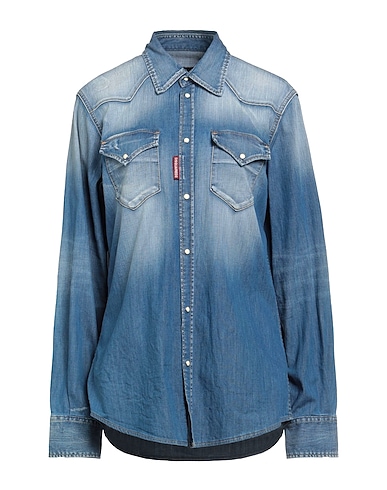 DSQUARED2 Denim shirt 98% Cotton, 2% Elastane