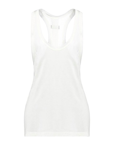 DONDUP Tank top Ivory 62% Viscose, 34% Modal, 4% Silk