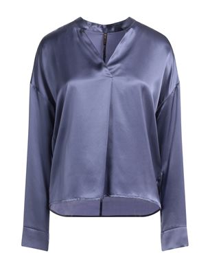 MANILA GRACE シルクトップス ダークパープル レディース