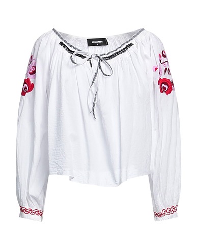 DSQUARED2 Top White 100% Cotton
