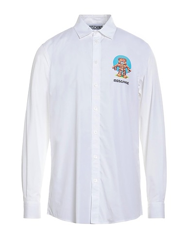 MOSCHINO Shirts COUTURE White 100% Cotton
