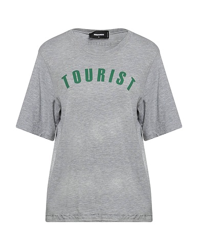 DSQUARED2 Oversize-T-Shirt Grey 88% Cotton, 12% Viscose