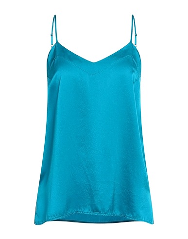 FORTE_FORTE Camisole Turquoise 100% Silk
