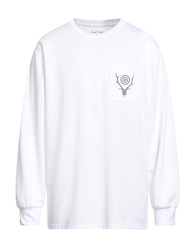 SOUTH2 WEST8 T-shirt White 65% Polyester, 35% Cotton