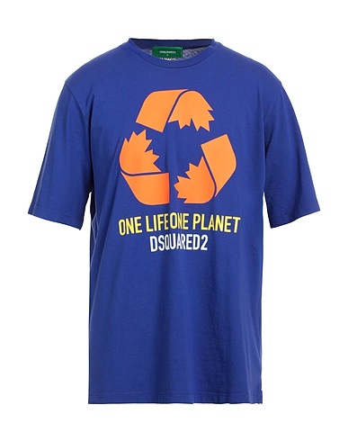 DSQUARED2 T-Shirt Blau 100% Baumwolle