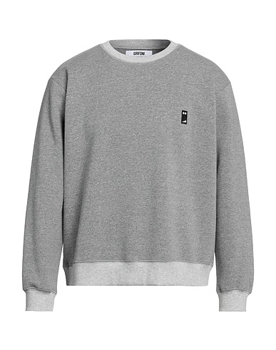 GRIFONI Sweatshirt Grey 75% Cotton, 25% Polyester