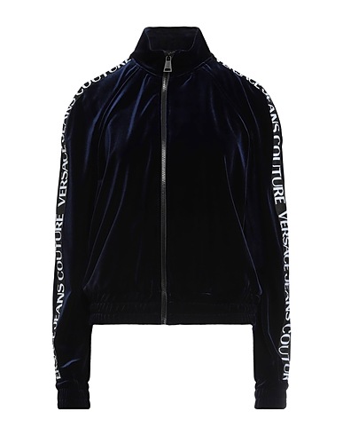 VERSACE JEANS COUTURE Felpa Blu 90% Poliestere, 10% Elastan