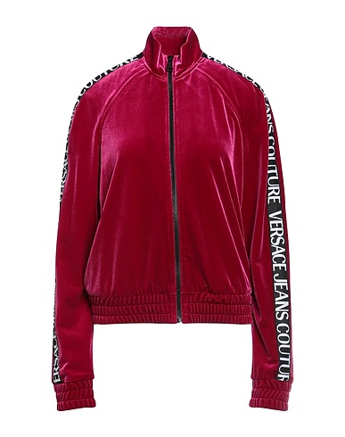 VERSACE JEANS COUTURE Sweatshirt Magenta 90% Polyester, 10% Elastane