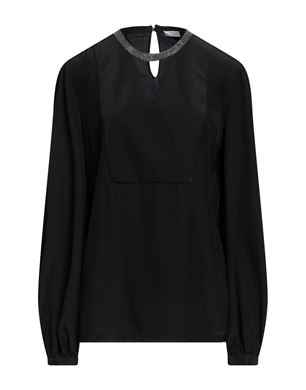 BRUNELLO CUCINELLI シルクトップス ブラック レディース 109,200円