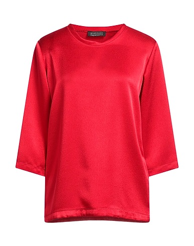 GIANLUCA CAPANNOLO Top Rosso 100% Poliestere