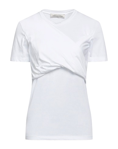 JOHN GALLIANO Basic T-Shirt White 100% Cotton