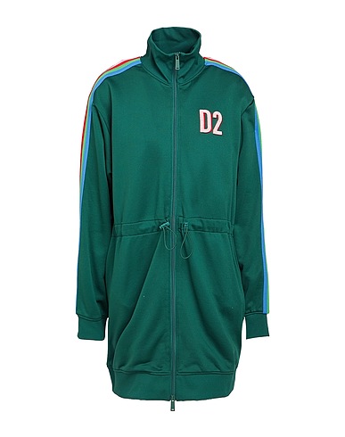 DSQUARED2 Sweatshirt Green 55% Polyamide, 45% Cotton