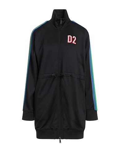 DSQUARED2 Felpa Nero 55% Poliammide, 45% Cotone