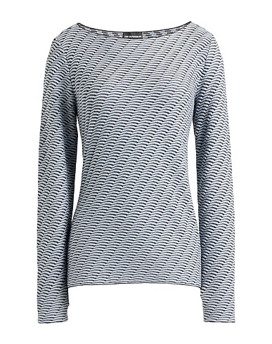 EMPORIO ARMANI Sweater Light blue 81% Viscose, 19% Polyester