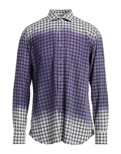TINTORIA MATTEI 954 Shirts Purple 100% Cotton