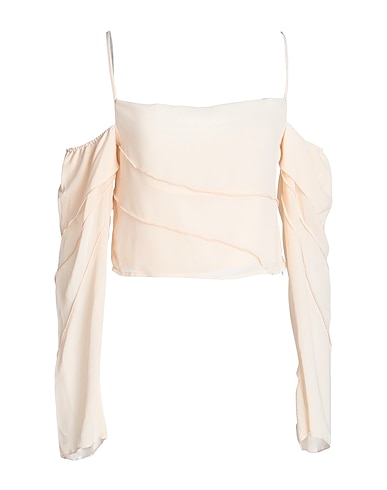 EDITED Off-the-shoulder top Neyla Blouse
 Beige 100% Recycled polyester