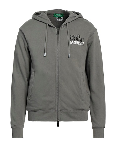 DSQUARED2 Hooded sweatshirt Grey 100% Cotton
