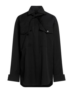 JIL SANDER 無地シャツ＆ブラウス ブラック レディース無地シャツ＆ブラウス