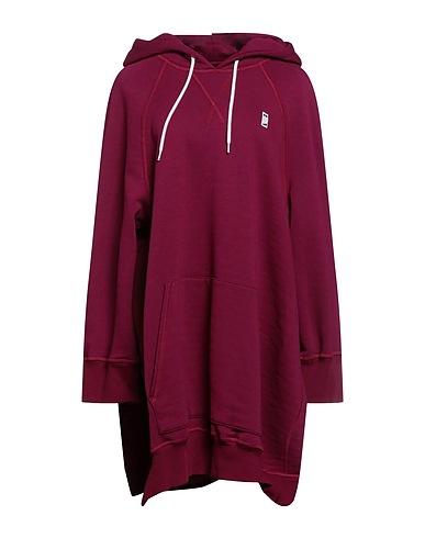 GRIFONI Hooded track jacket  Mauve 75% Cotton, 25% Polyester