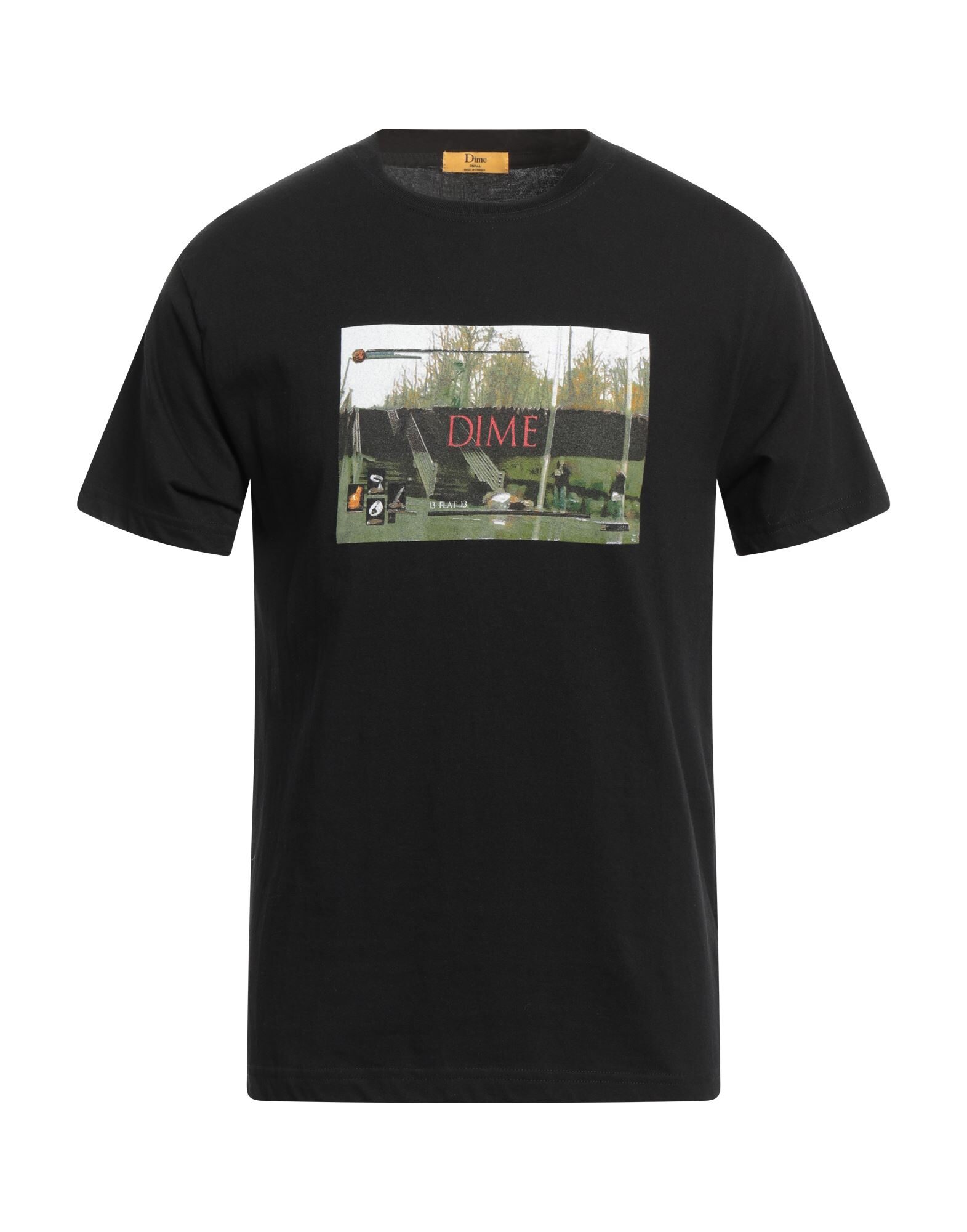 DIME | Black Men's T-shirt | YOOX