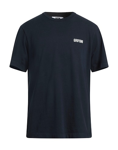 GRIFONI T-shirt Blu notte 100% Cotone