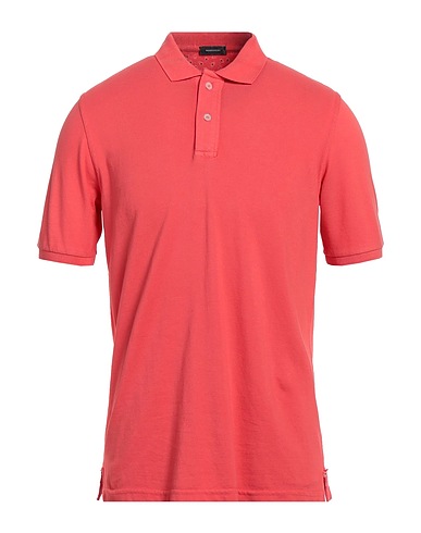 ROSSOPURO Poloshirt Koralle 100% Baumwolle