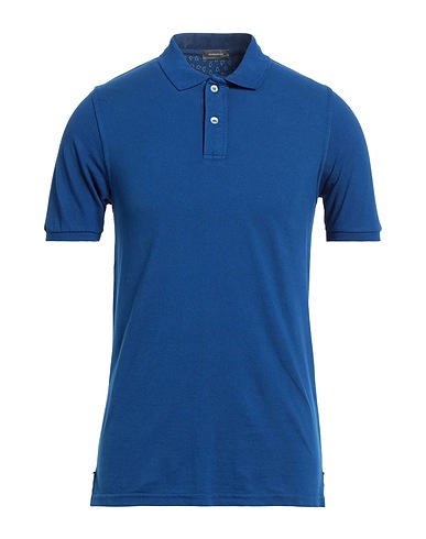 ROSSOPURO Polo shirt Blue 100% Cotton