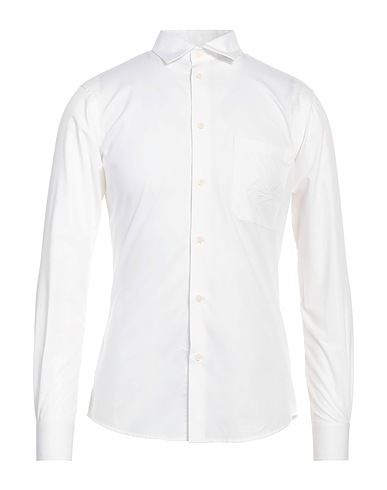 GAëLLE Paris Solid colour shirt White 100% Cotton