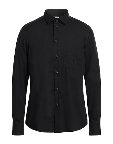 GAëLLE Paris Solid colour shirt Black 100% Cotton