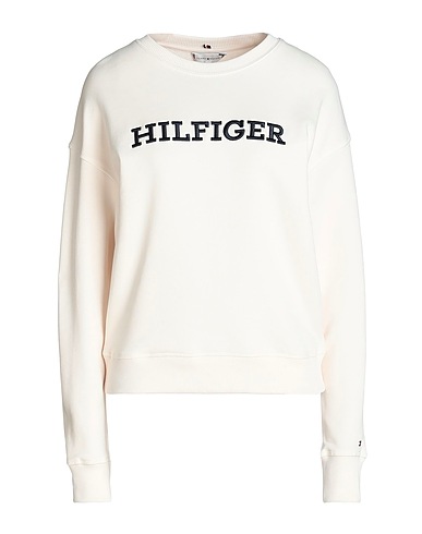TOMMY HILFIGER Sweatshirt Off white 100% Cotton