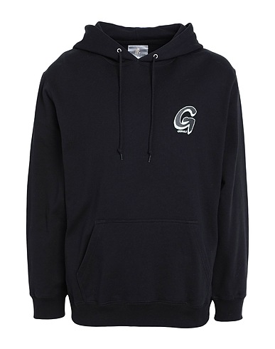 GRAMICCI Hooded track jacket  Black 100% Cotton, Polyurethane