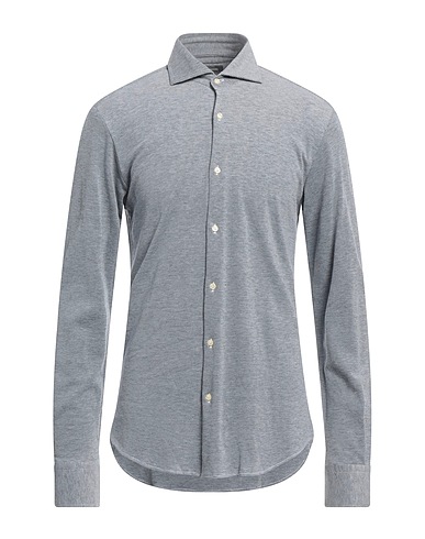 ROSSOPURO Camicia fantasia Grigio 100% Cotone