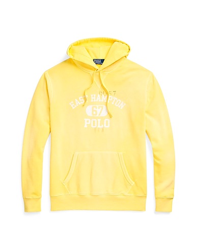POLO RALPH LAUREN Hooded track jacket  GRAPHIC FLEECE HOODIE
 Yellow 84% Cotton, 16% Polyester