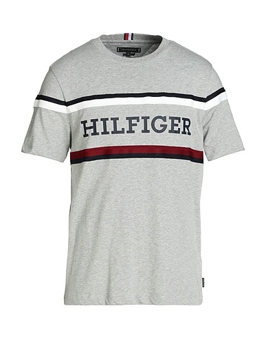 TOMMY HILFIGER T-shirt Grey 100% Cotton
