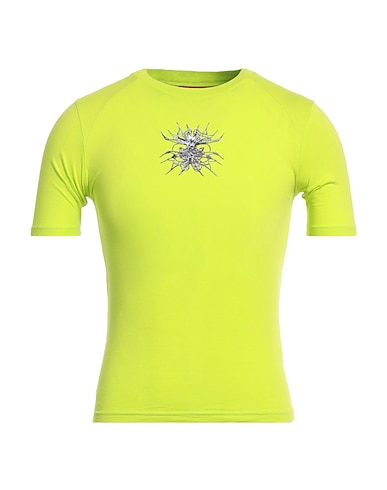 A BETTER MISTAKE T-shirt Verde lime 100% Cotone
