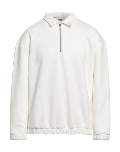 GRIFONI Sweatshirt White 75% Cotton, 25% Polyester